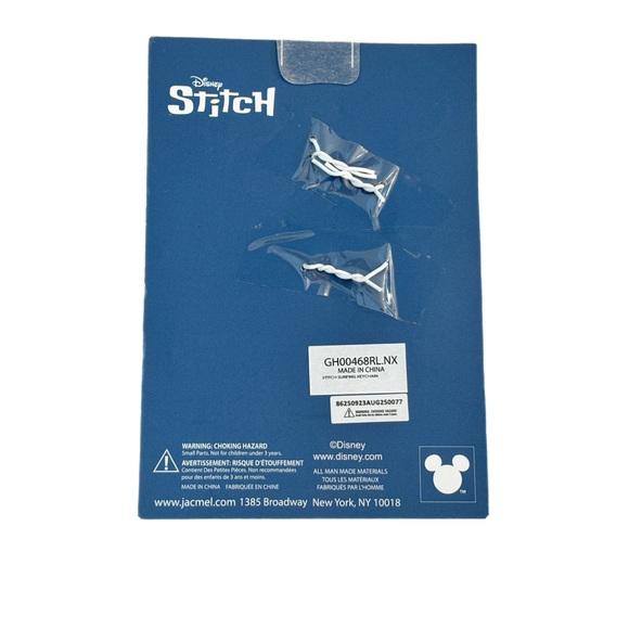 Disney Surfboard Stitch Keychain Bag Charm with Rhinestones NEW - Picture 6 of 6